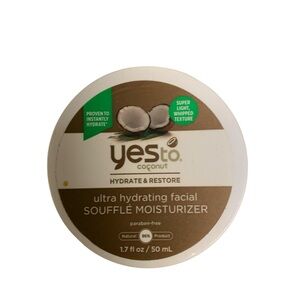 Yes to Coconut Ultra Hydrating Facial Souffle Moisturizer 1.7 fl oz